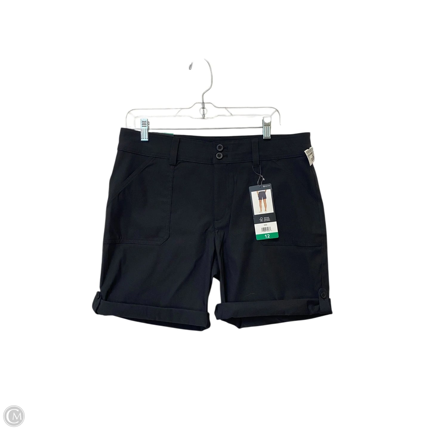Shorts By Eddie Bauer In Black, Size: 12
