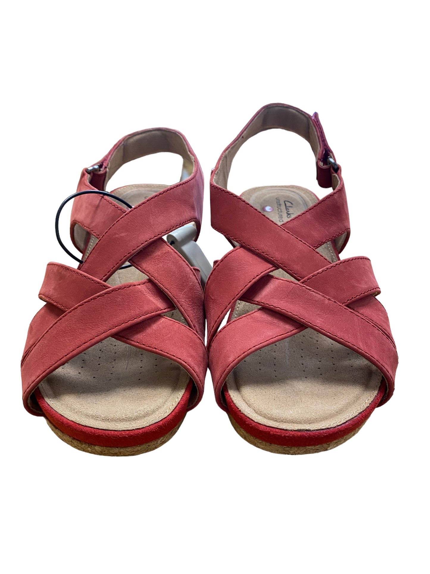 Sandals Heels Wedge By Clarks  Size: 7