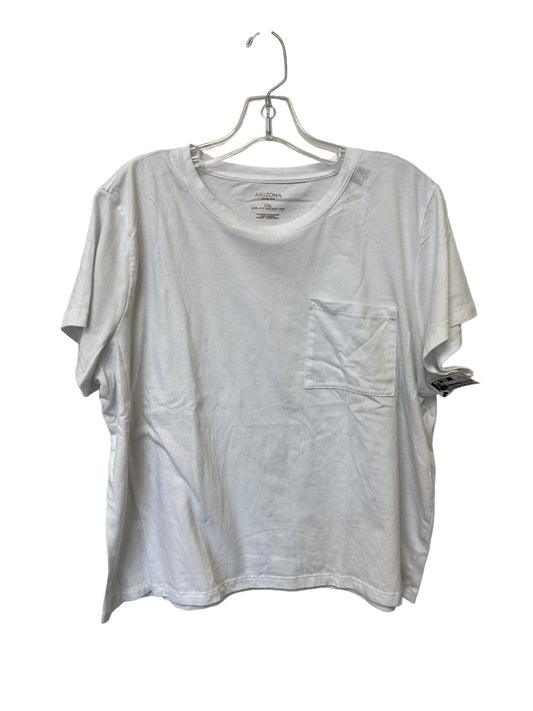 Top Short Sleeve Basic By Arizona  Size: Xxl