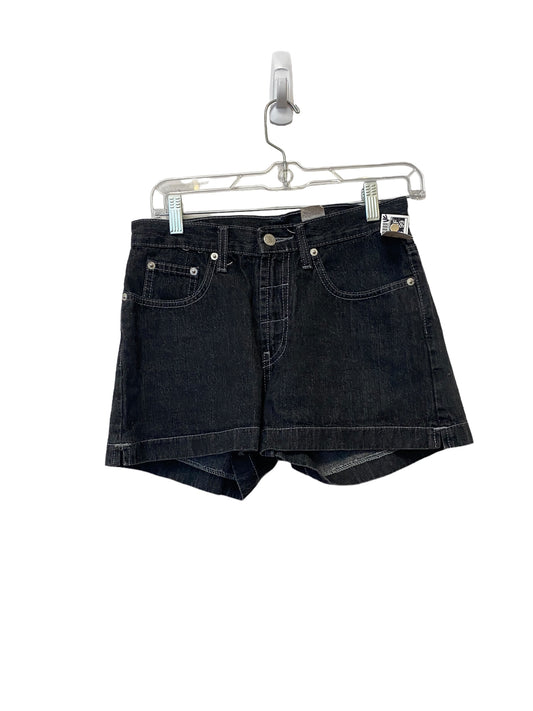 Black Denim Shorts Jordache, Size 6