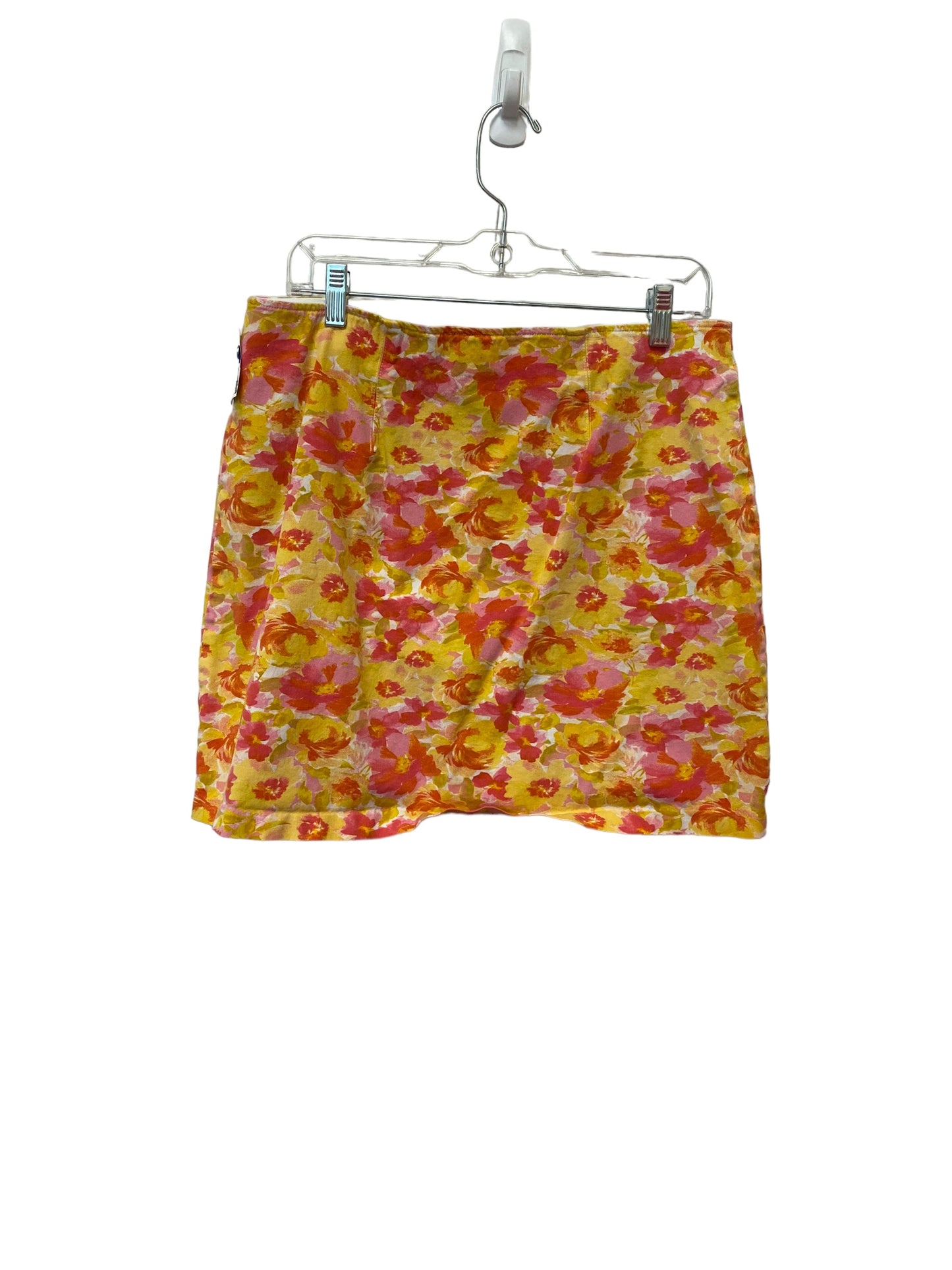 Pink & Yellow Skirt Mini & Short Old Navy, Size L