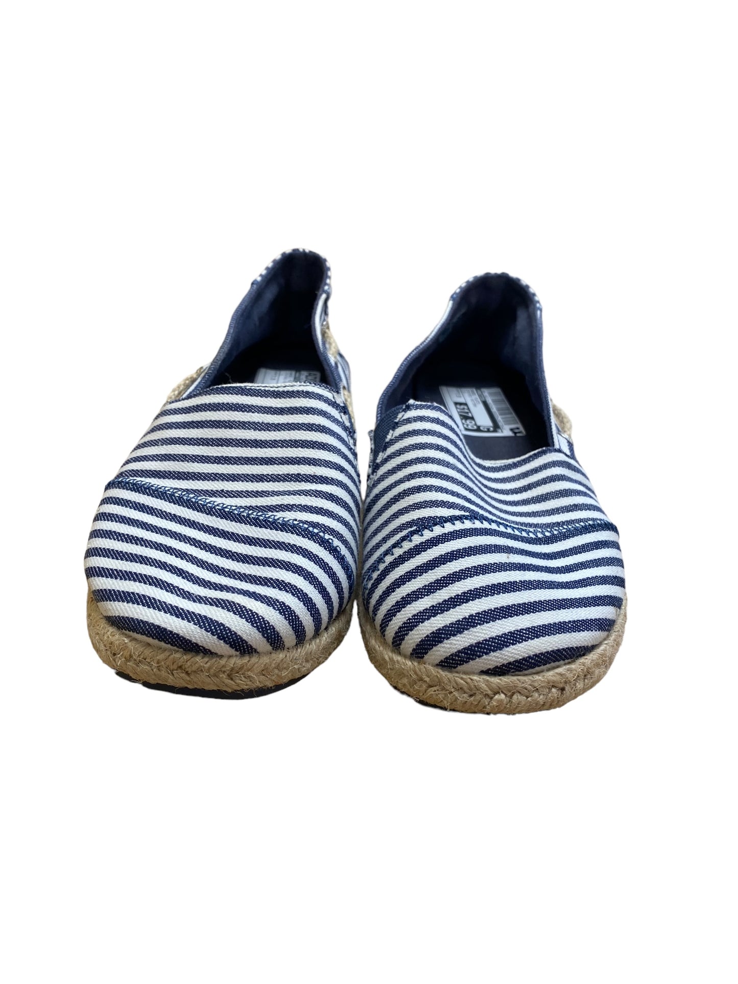 Striped Pattern Shoes Flats Nautica, Size 7.5