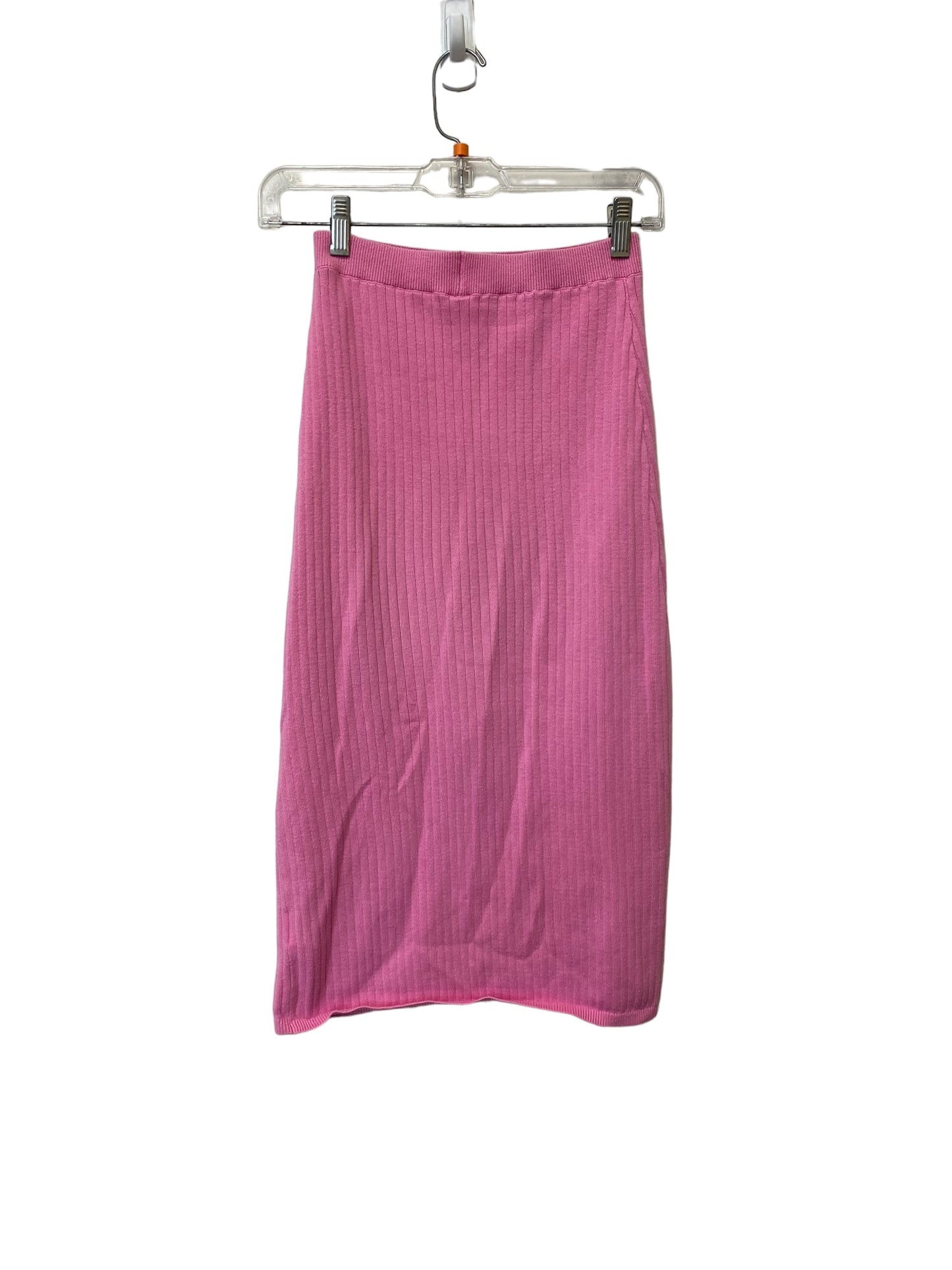 Pink Skirt Maxi Free People, Size Xs