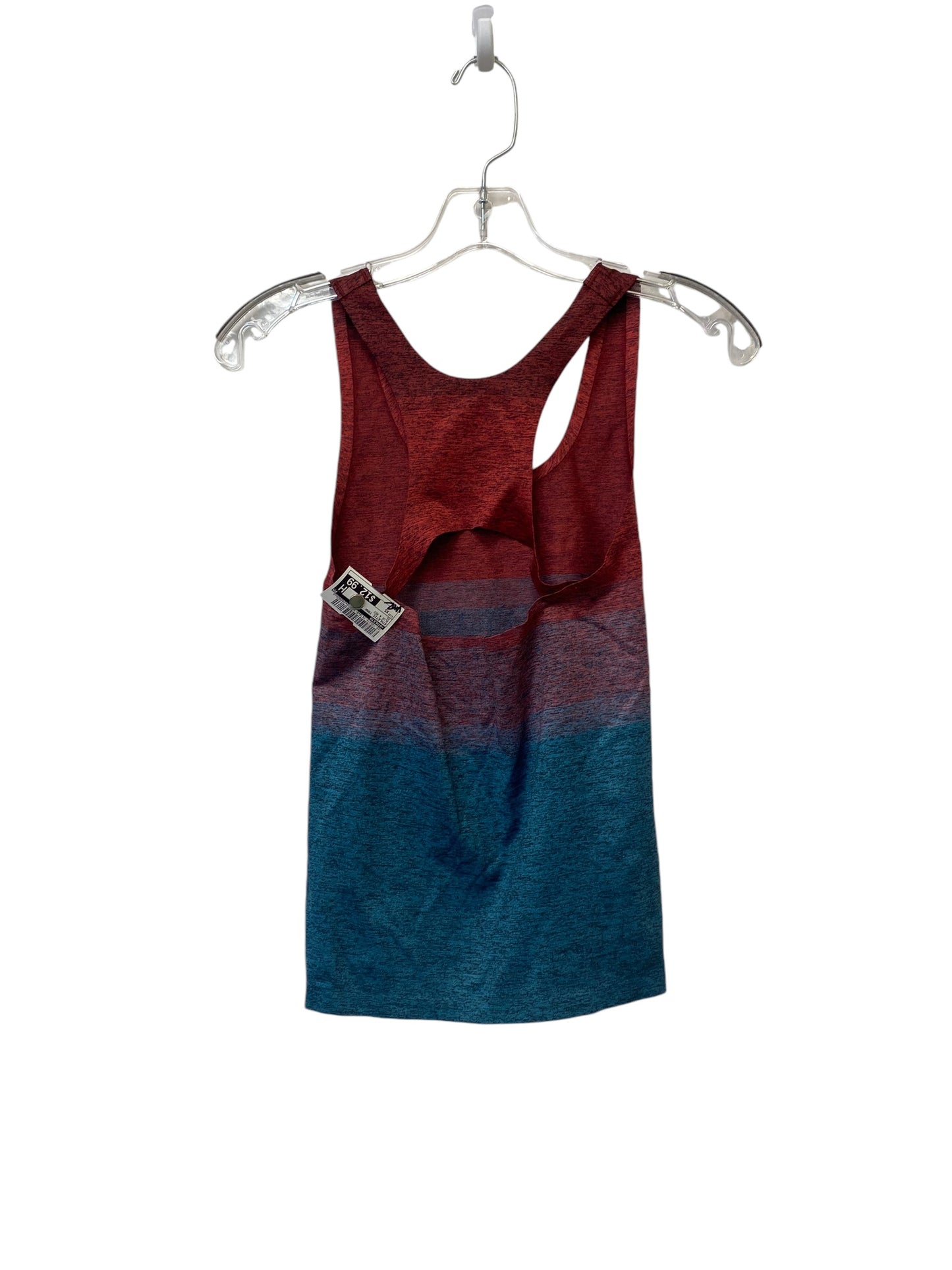 Athletic Tank Top By Athleta In Blue & Red, Size: Xs