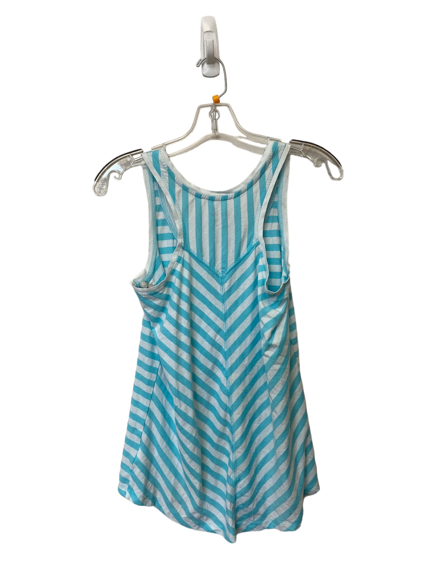 Top Sleeveless By Lilly Pulitzer In Blue & White, Size: S