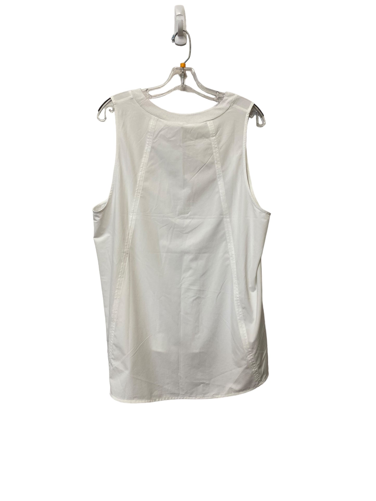 Athletic Tank Top By Athleta In White, Size: Xl