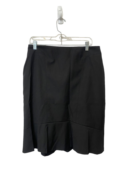 Skirt Midi By White House Black Market In Black, Size: 12