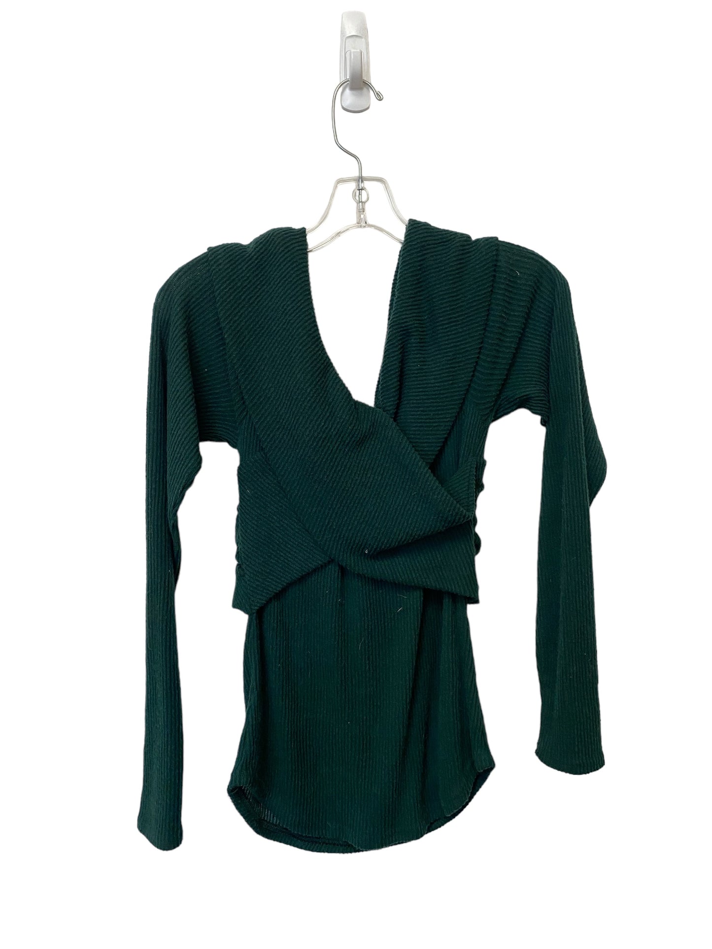 Sweater By Free People In Green, Size: L