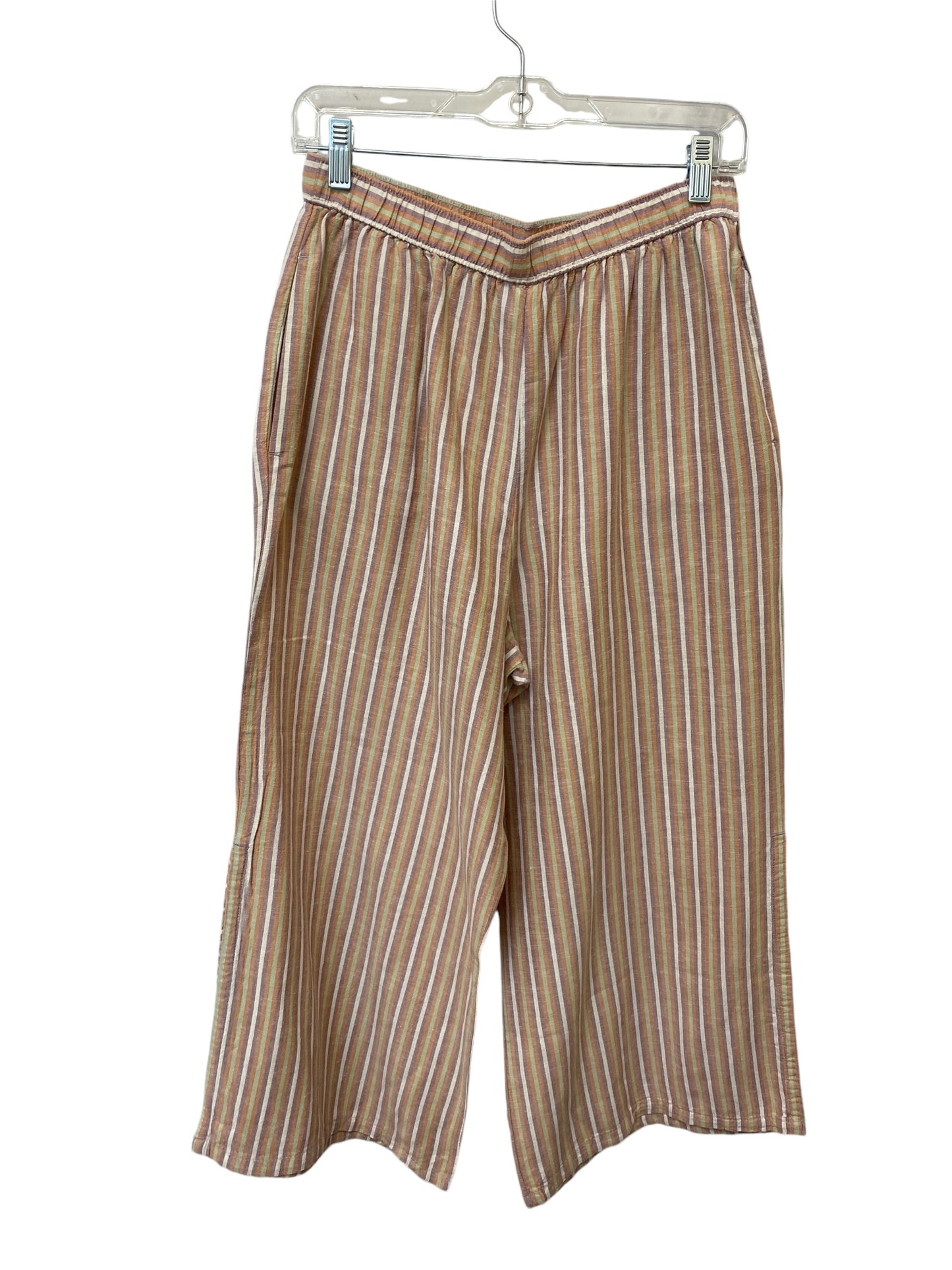 Pants Linen By Patagonia In Striped Pattern, Size: M