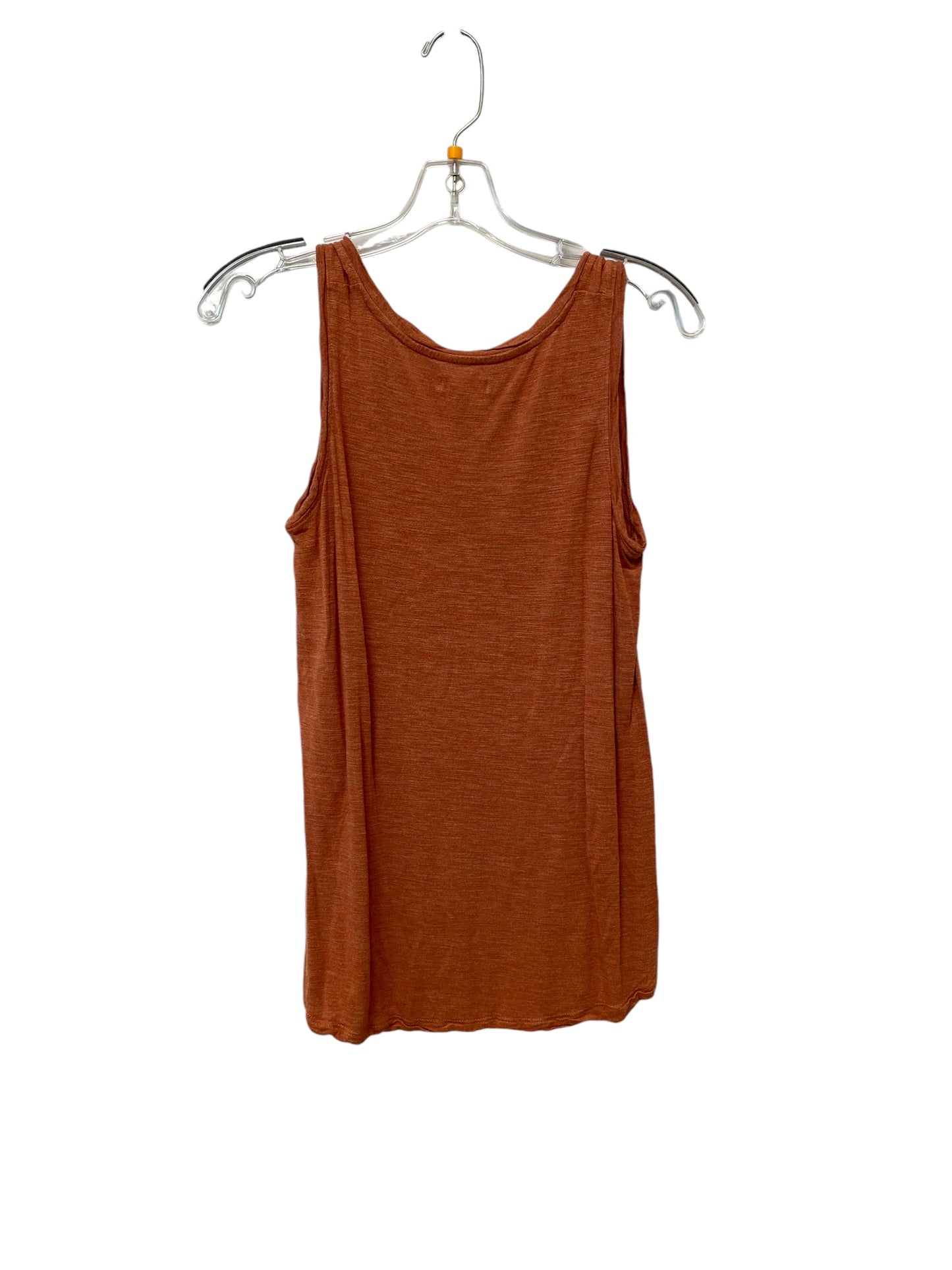 Top Sleeveless Basic By Madewell In Orange, Size: Xs