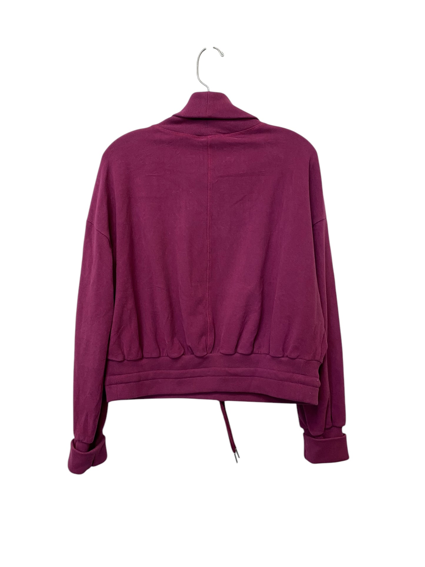 Sweatshirt Crewneck By Sweaty Betty In Purple, Size: 8