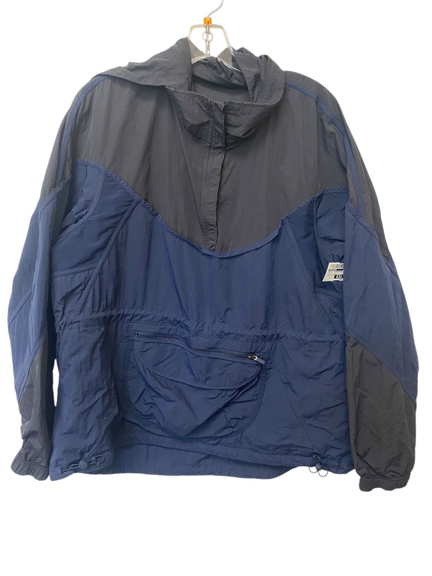 Jacket Windbreaker By Lululemon In Navy, Size: S