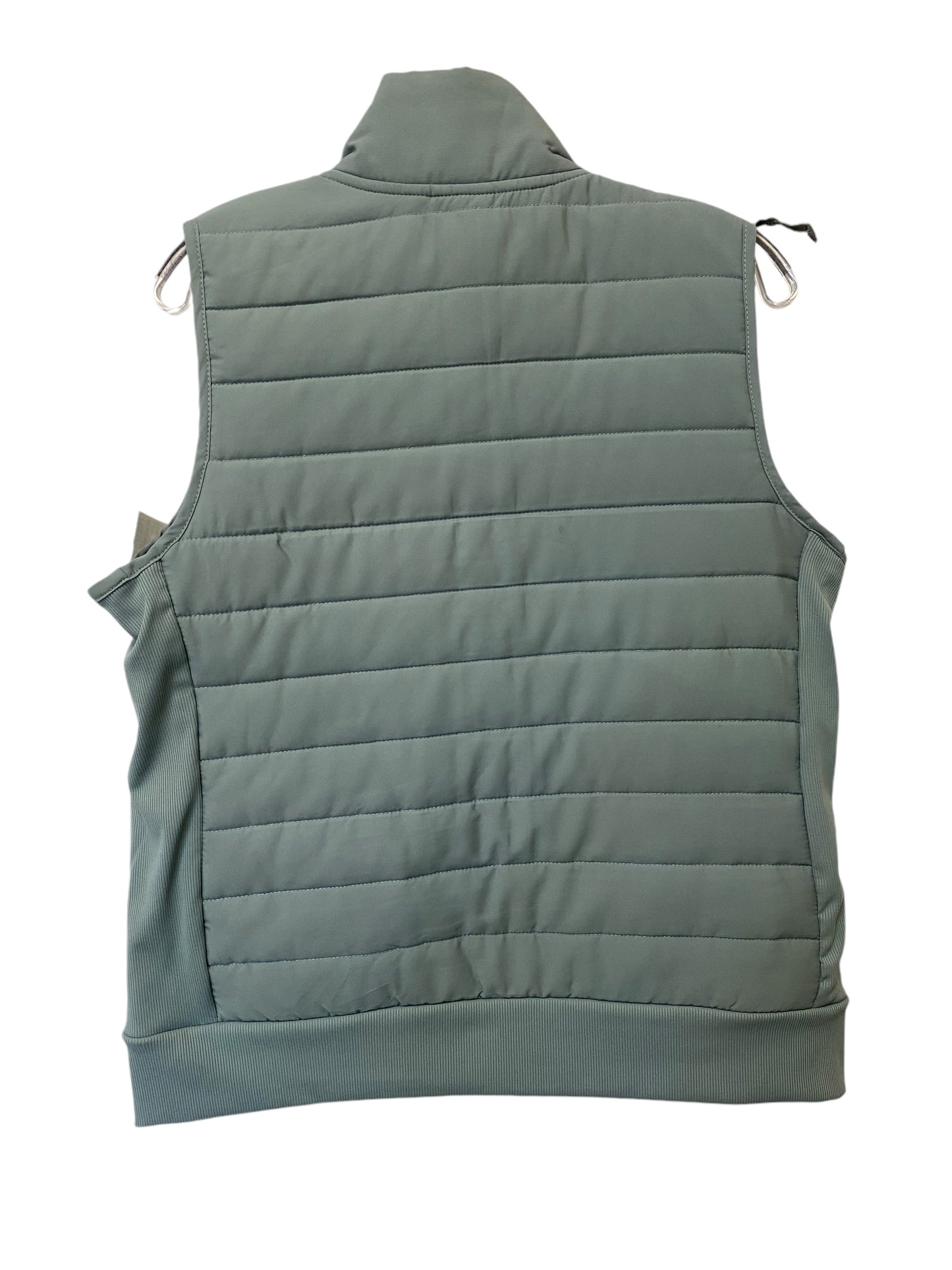 Vest Puffer & Quilted By Reebok In Green, Size: L