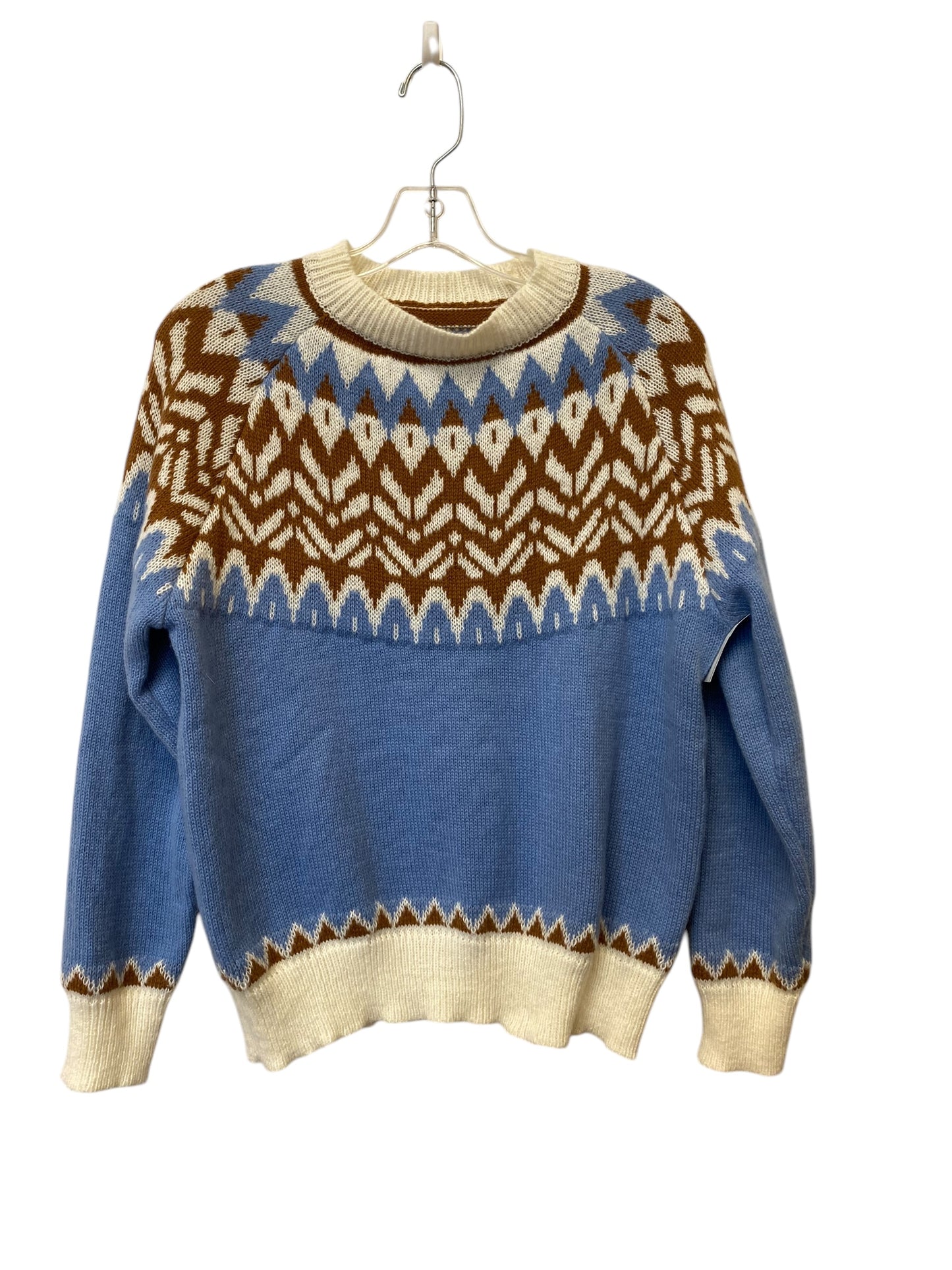 Sweater By Clothes Mentor In Blue, Size: S