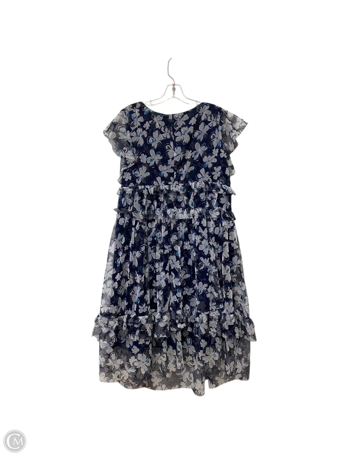 Dress Casual Midi By Lane Bryant In Floral Print, Size: 18