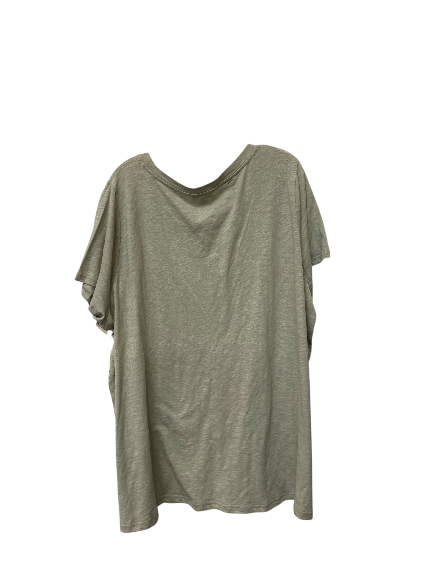 Top Short Sleeve Basic By Cotton Bleu  Size: 3x