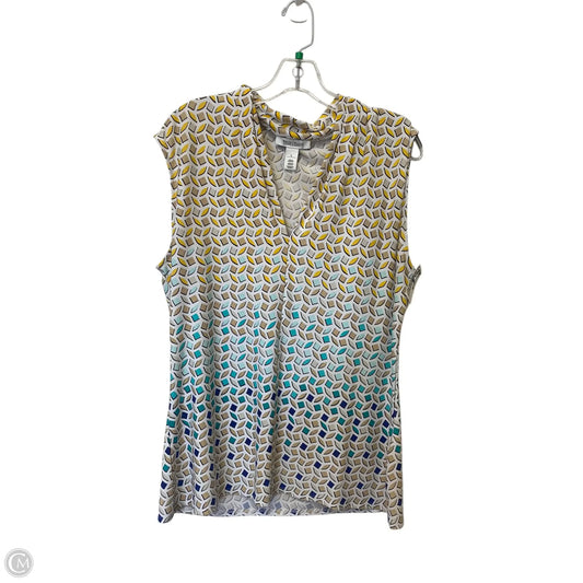 Top Sleeveless By White House Black Market In Multi-colored, Size: L