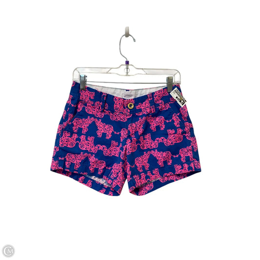 Shorts Designer By Lilly Pulitzer In Blue, Size: 0