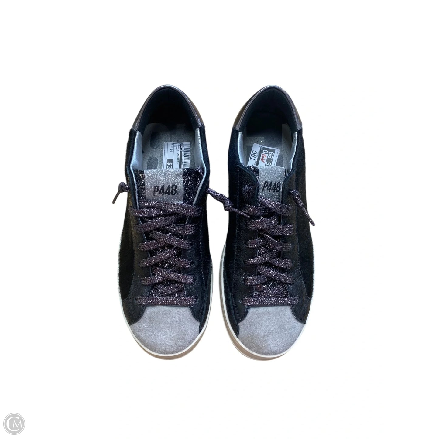 Shoes Sneakers By P448 In Black, Size: 10