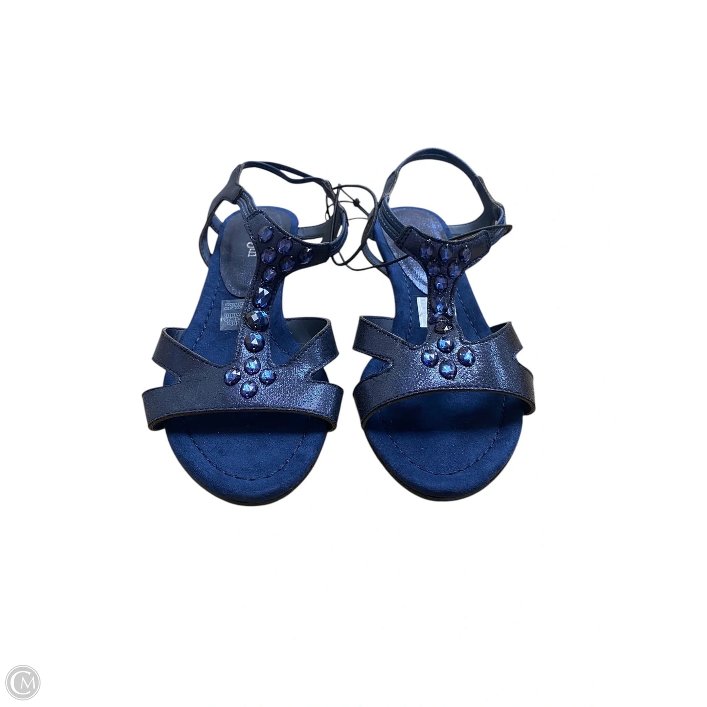 Shoes Heels Wedge By East 5th In Blue, Size: 7.5