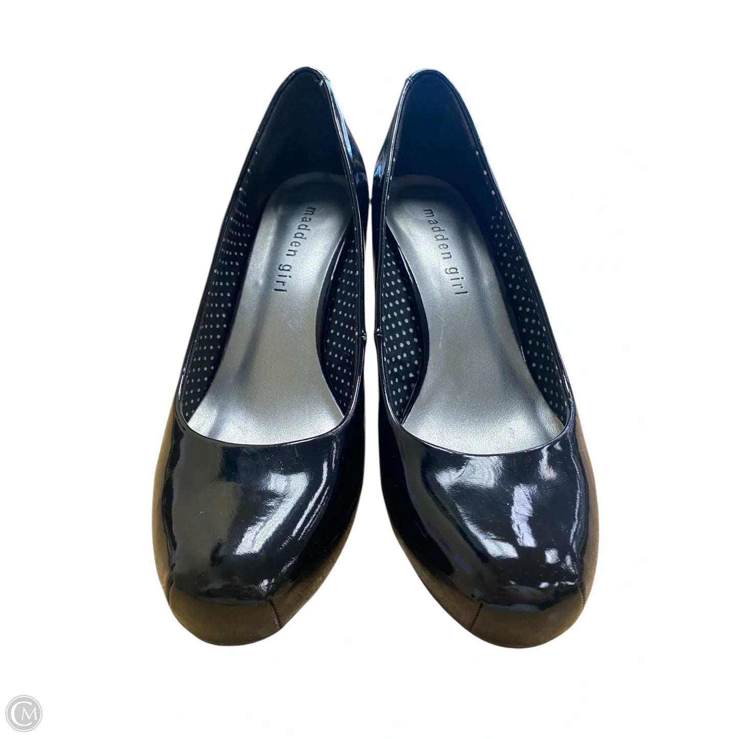 Shoes Heels Platform By Madden Girl In Black, Size: 7