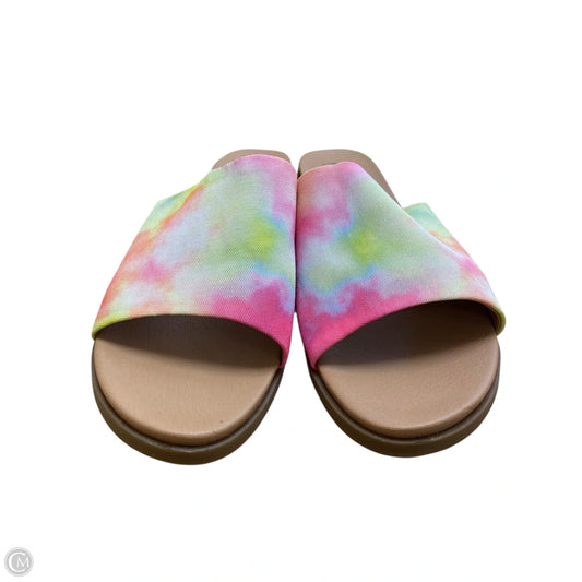 Sandals Flats By Steve Madden In Multi-colored, Size: 8.5
