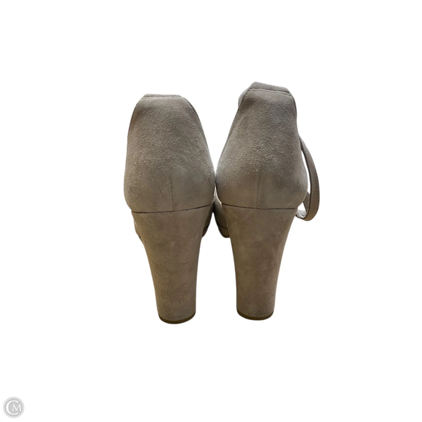 Shoes Heels Block By Clothes Mentor In Brown, Size: 9