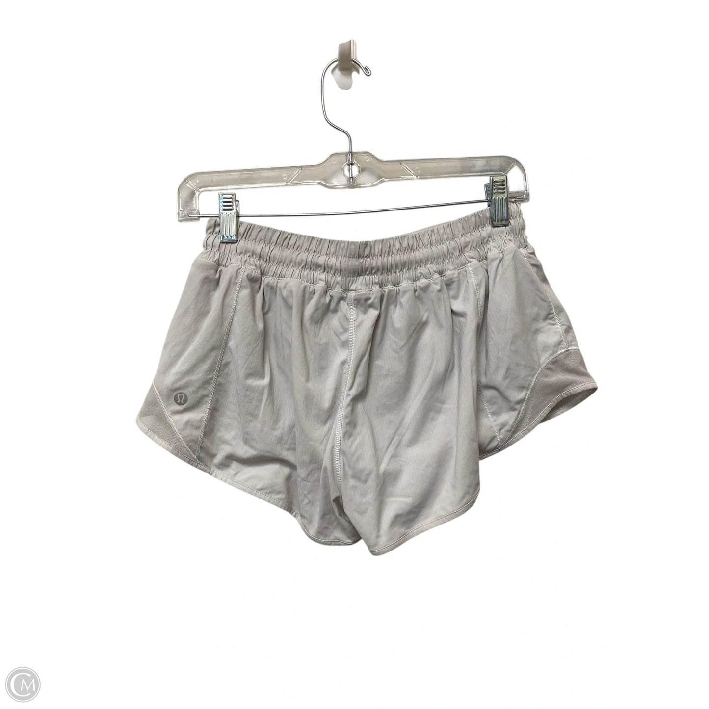 Athletic Shorts By Lululemon In Grey, Size: 8