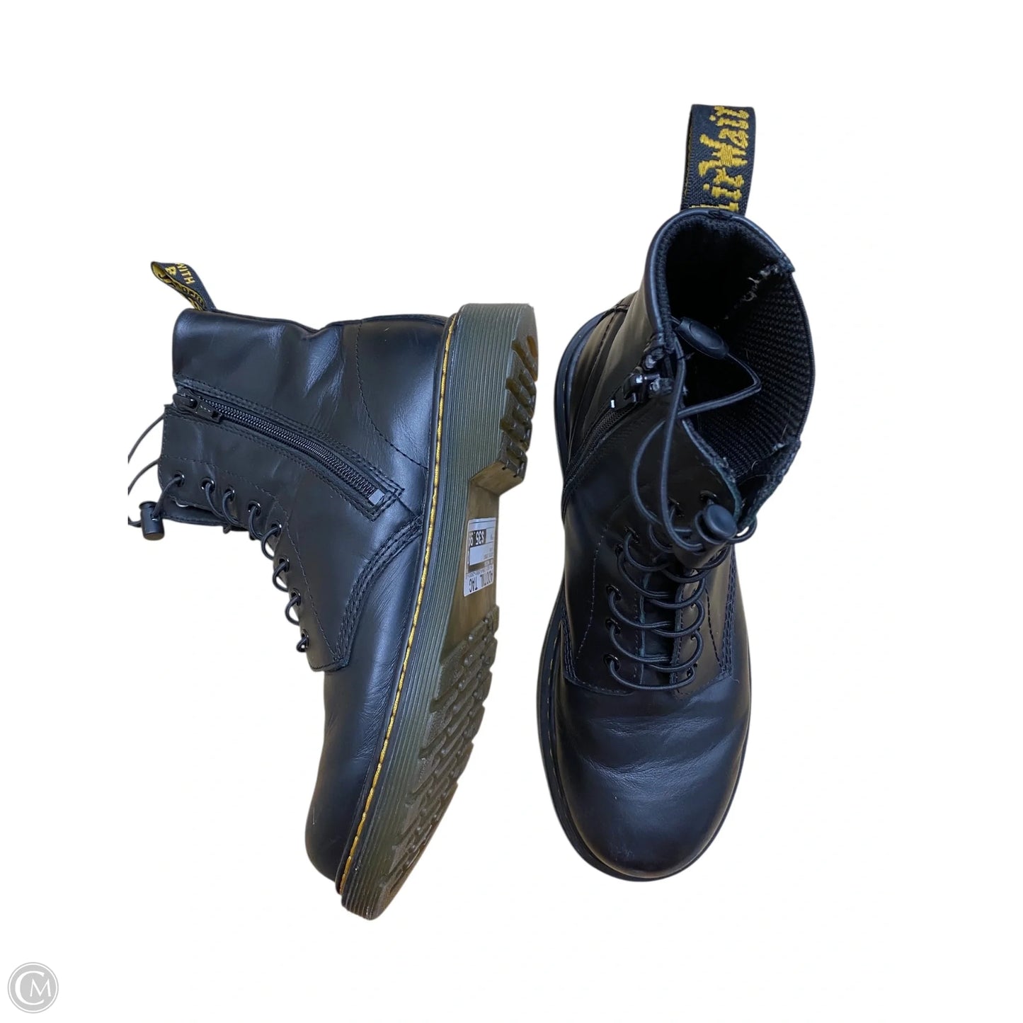 Boots Combat By Dr Martens In Black, Size: 6