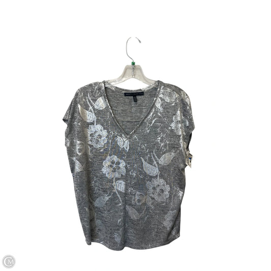 Top Sleeveless Basic By White House Black Market In Grey, Size: Xxs