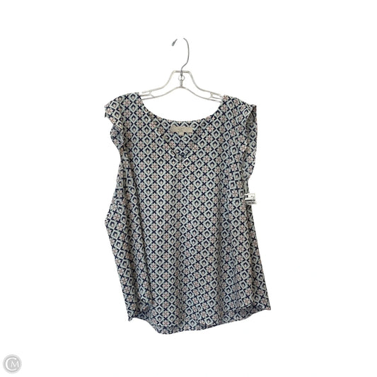 Top Sleeveless By Loft In Multi-colored, Size: 20
