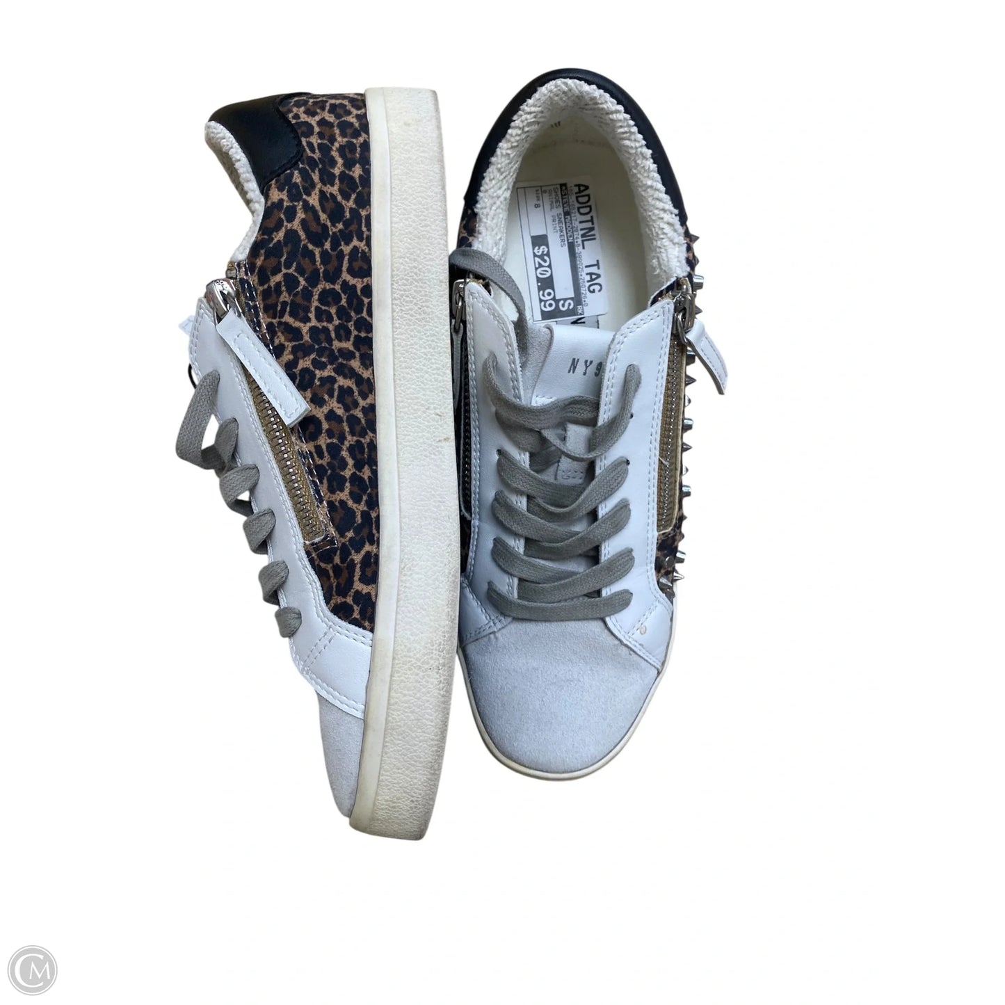 Shoes Sneakers By Steve Madden In Animal Print, Size: 8