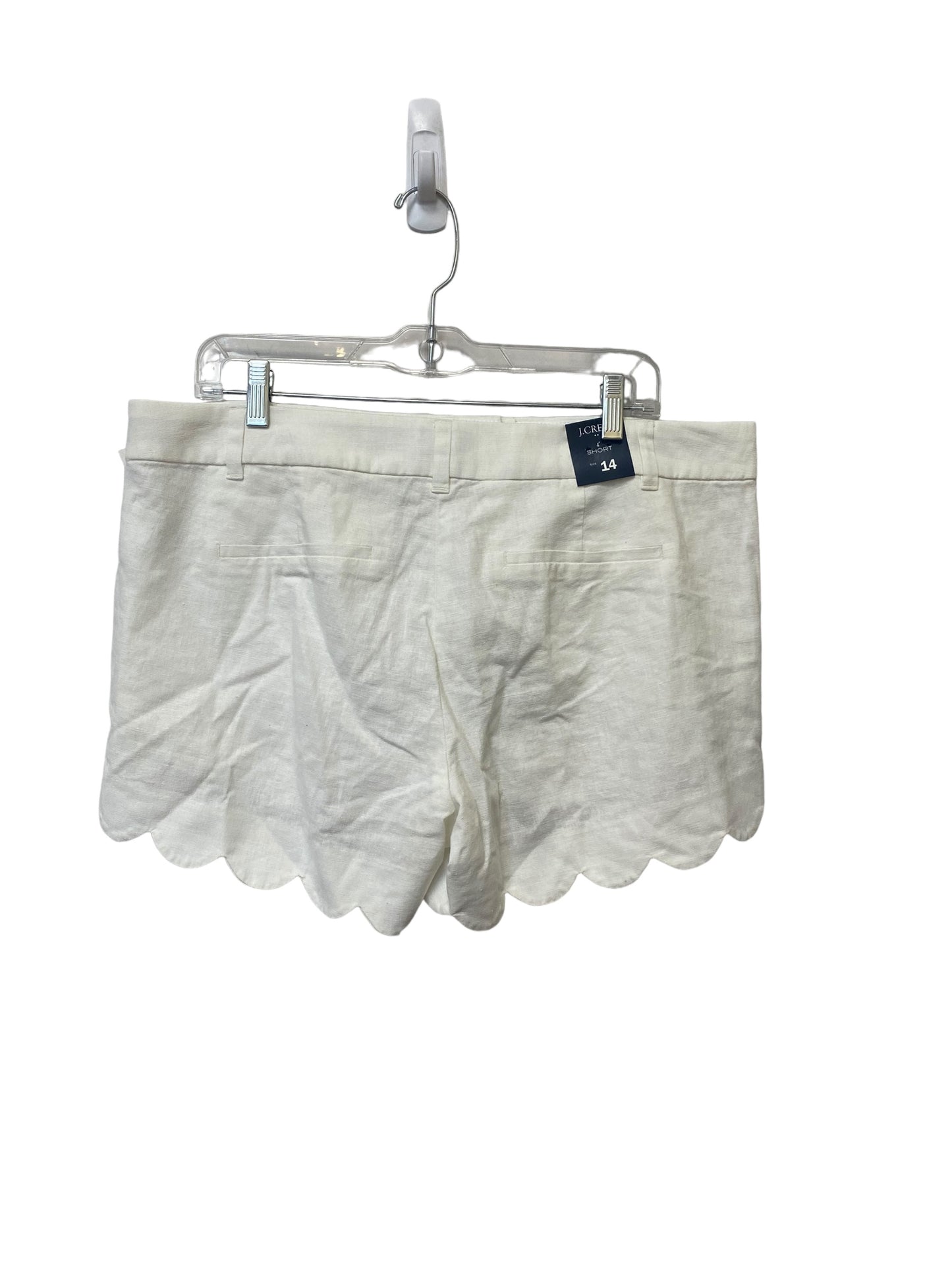 White Shorts J. Crew, Size 14