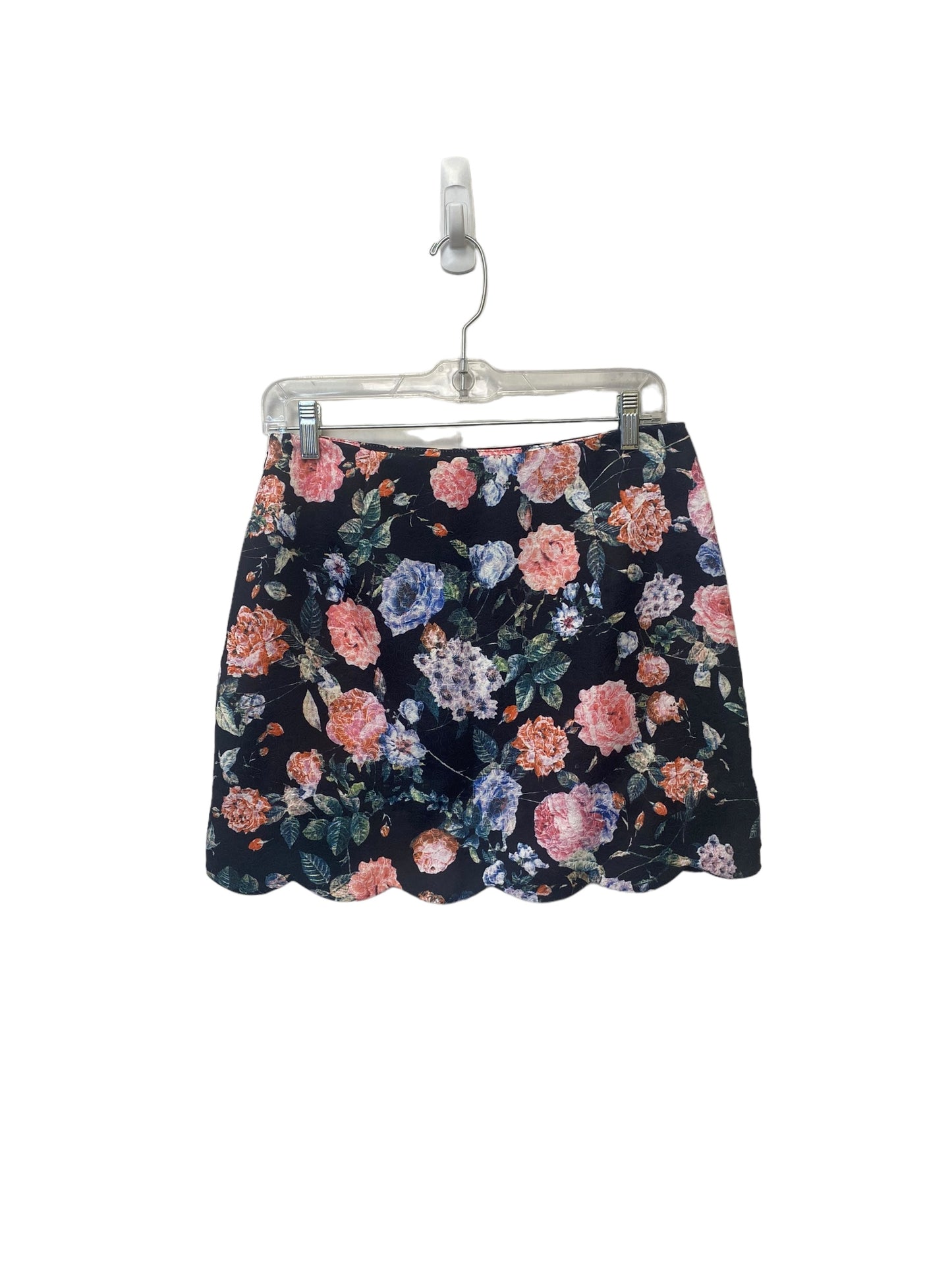 Floral Print Skirt Mini & Short Very J, Size M