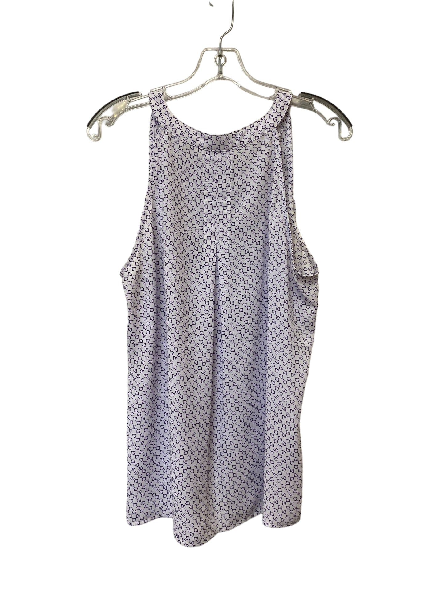 Purple Top Sleeveless Cabi, Size M