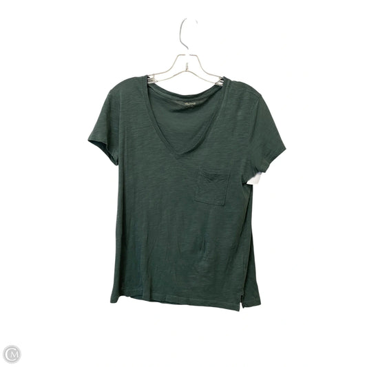 Top Short Sleeve Basic By Madewell In Green, Size: Xs