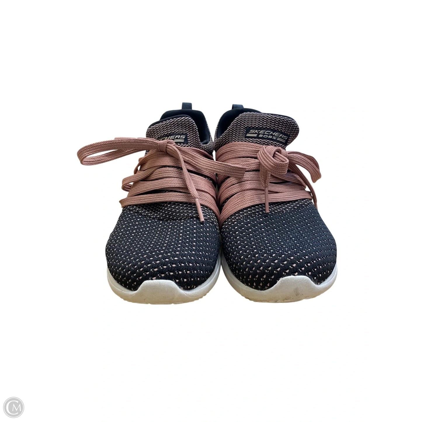 Shoes Athletic By Skechers In Black & Pink, Size: 6