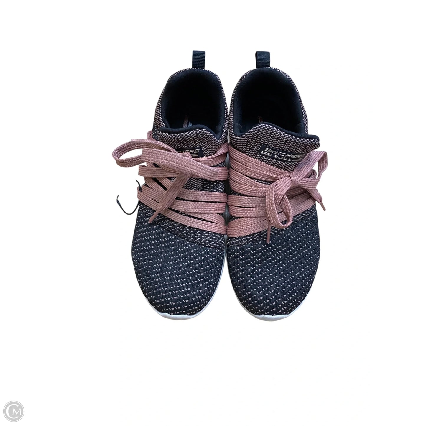 Shoes Athletic By Skechers In Black & Pink, Size: 6