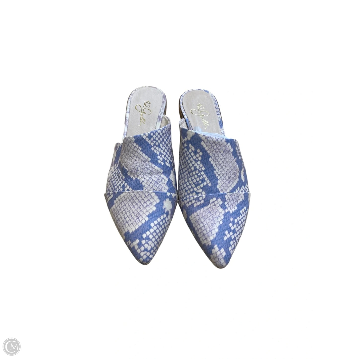 Shoes Flats By Clothes Mentor In Snakeskin Print, Size: 7.5