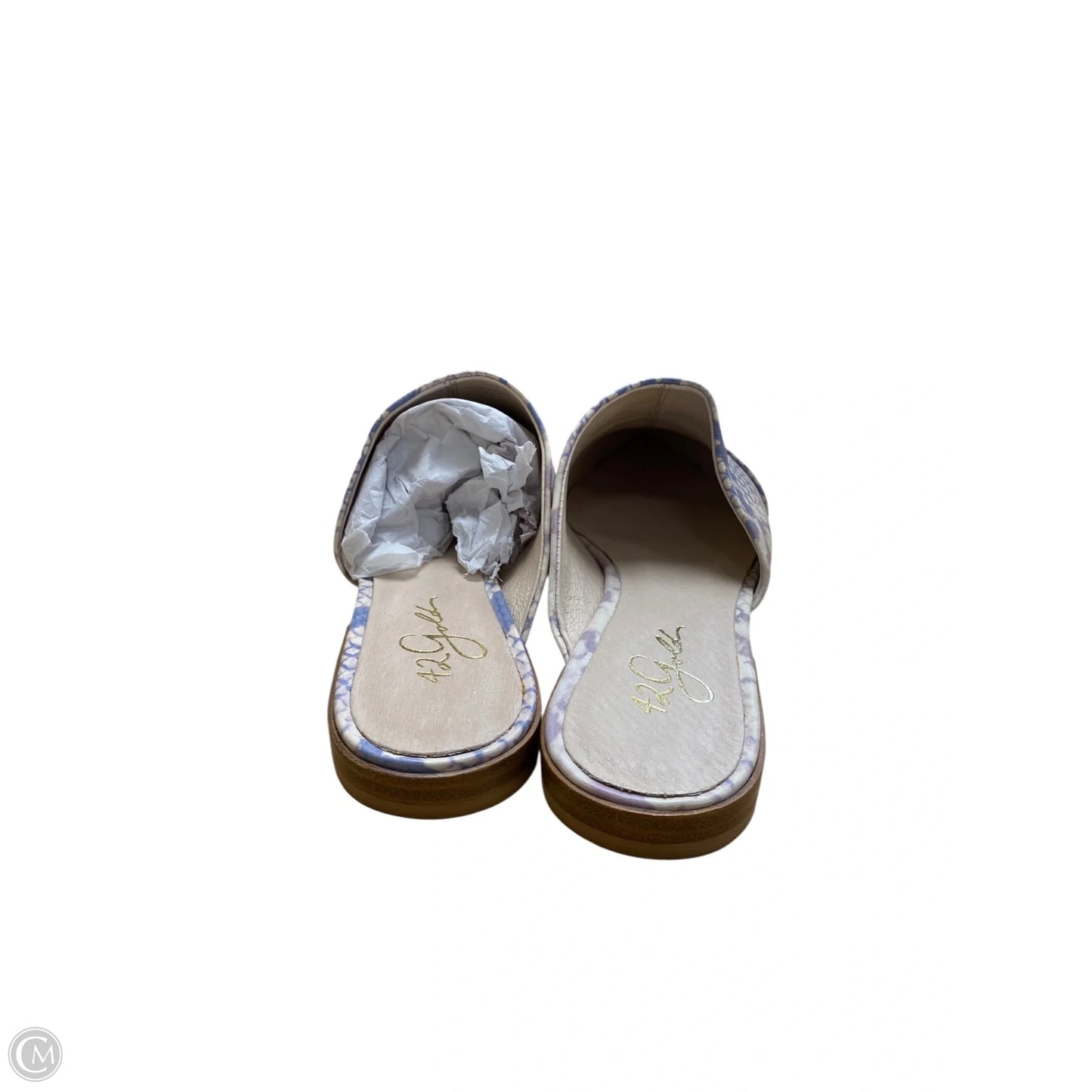 Shoes Flats By Clothes Mentor In Snakeskin Print, Size: 7.5