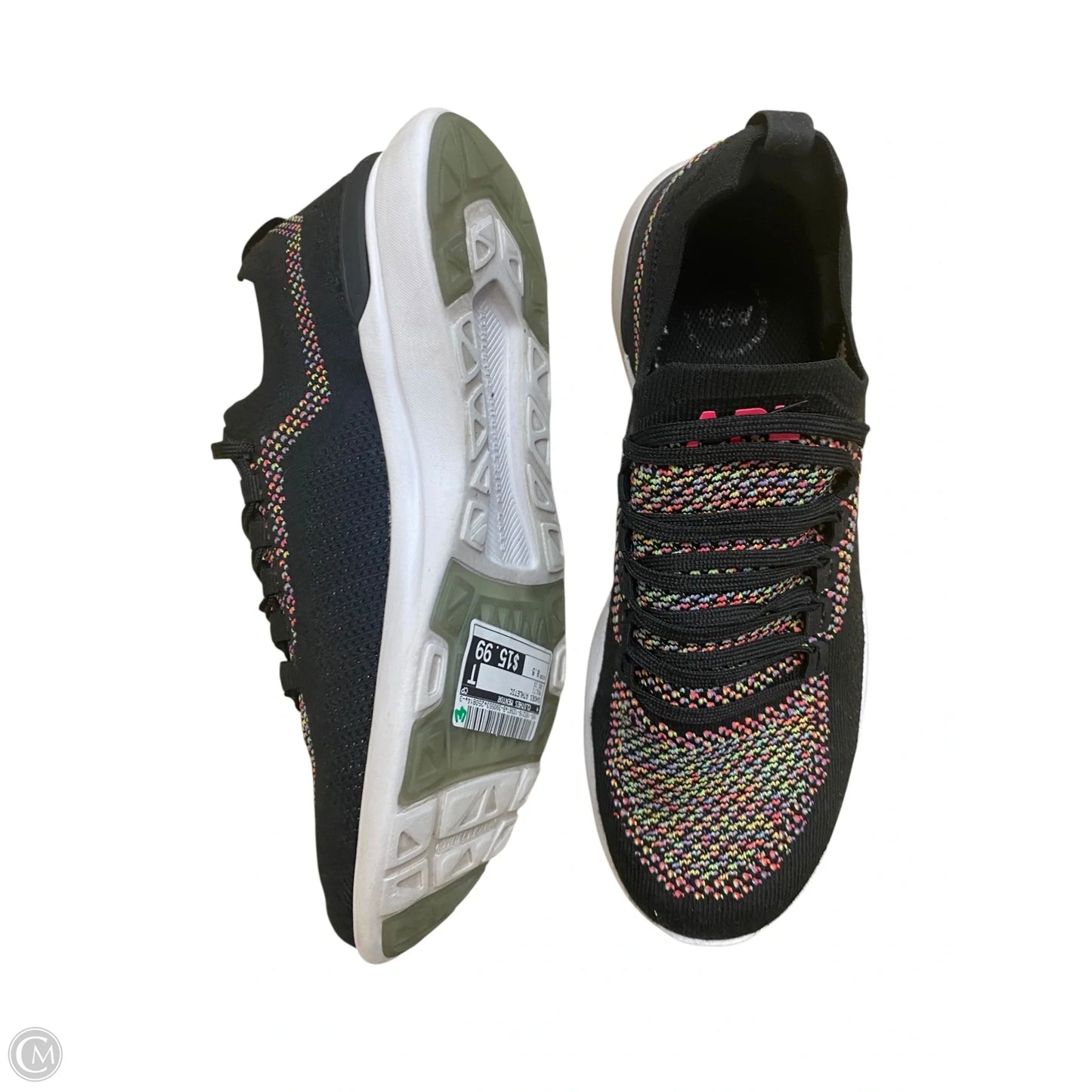 Shoes Athletic By Clothes Mentor In Multi-colored, Size: 8.5