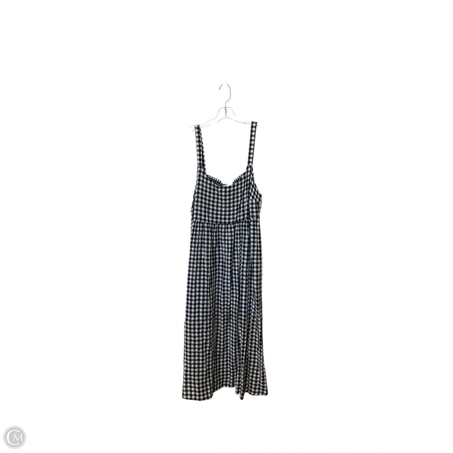 Dress Casual Maxi By Ava & Viv In Checkered Pattern, Size: Xxl