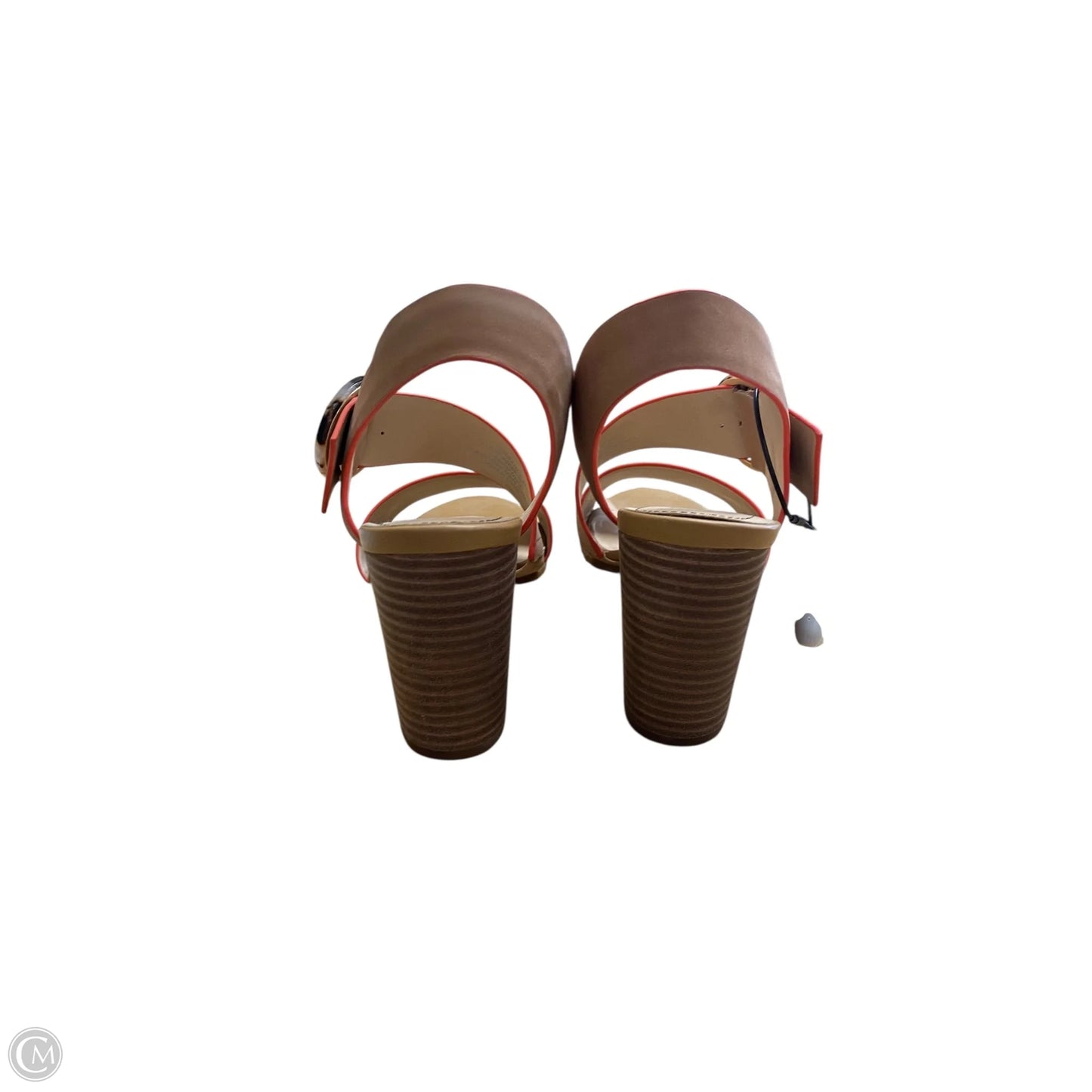 Shoes Heels Block By Clothes Mentor In Brown, Size: 8