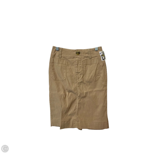Skirt Mini & Short By Maeve In Brown, Size: Xxsp