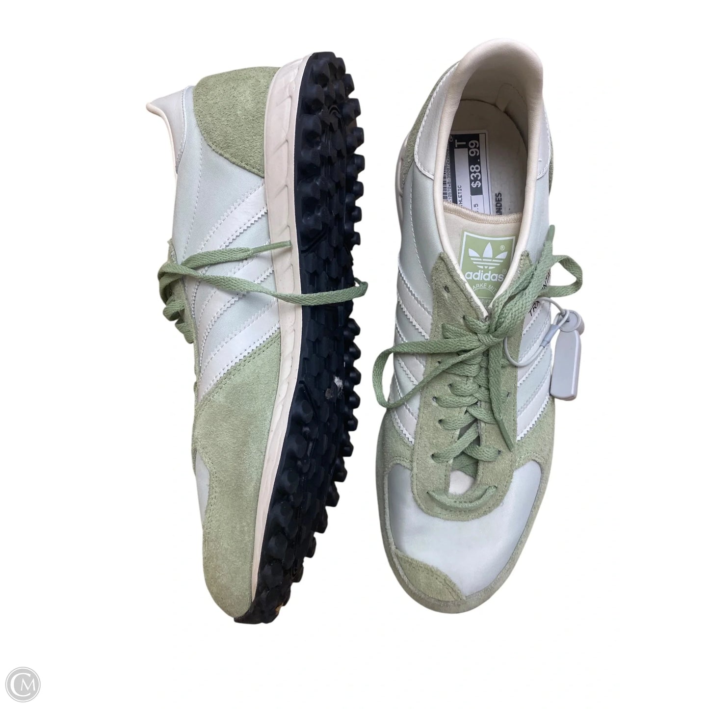 Shoes Athletic By Adidas In Green, Size: 10.5