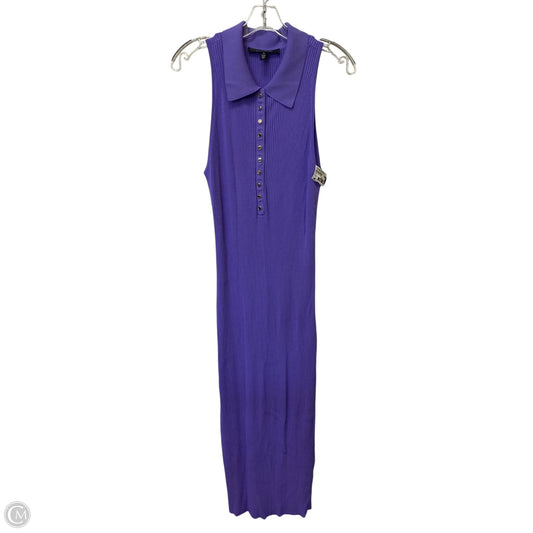 Dress Casual Maxi By White House Black Market In Purple, Size: Xl