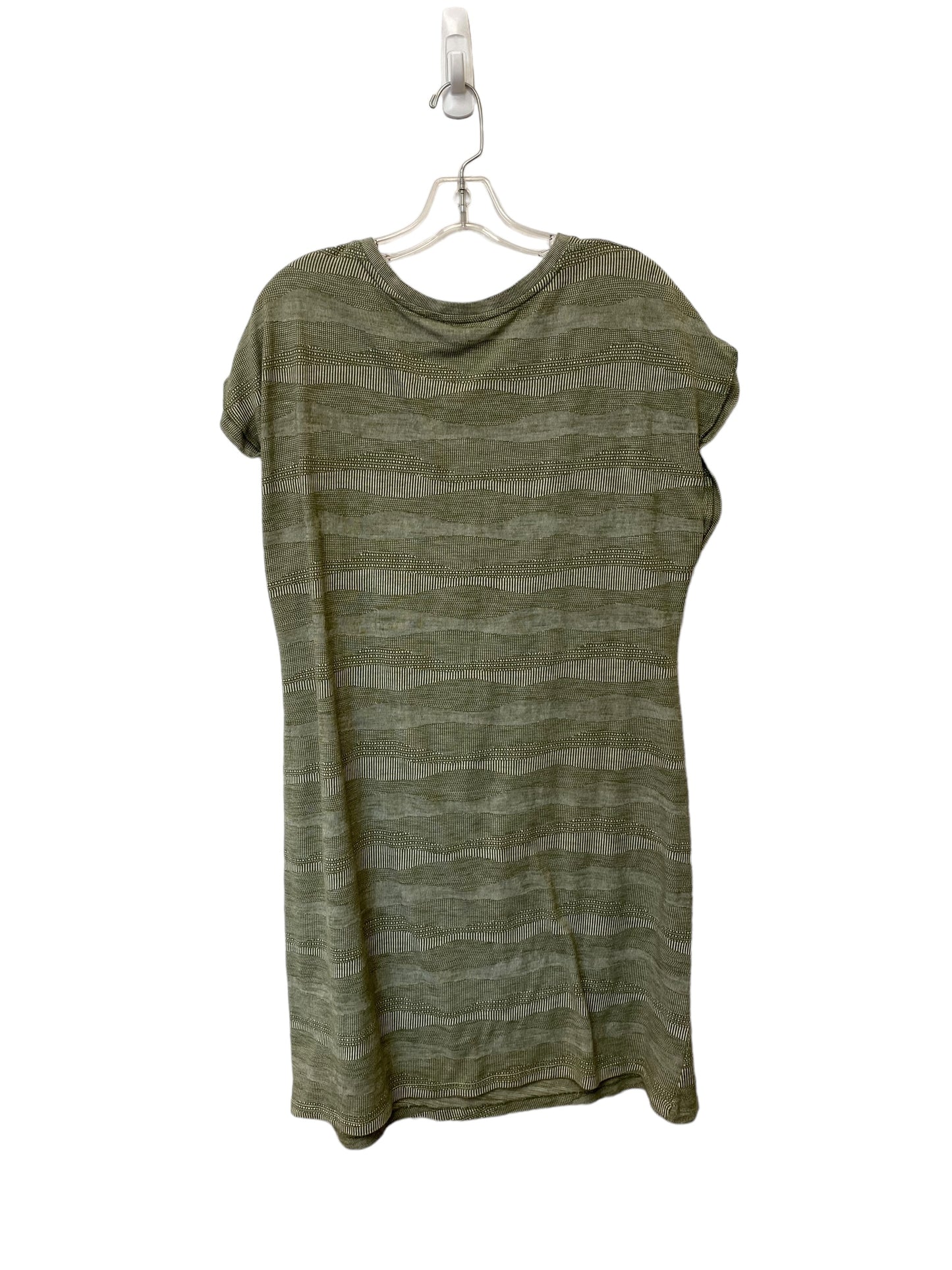 Green Dress Casual Midi Time And Tru, Size Xxl