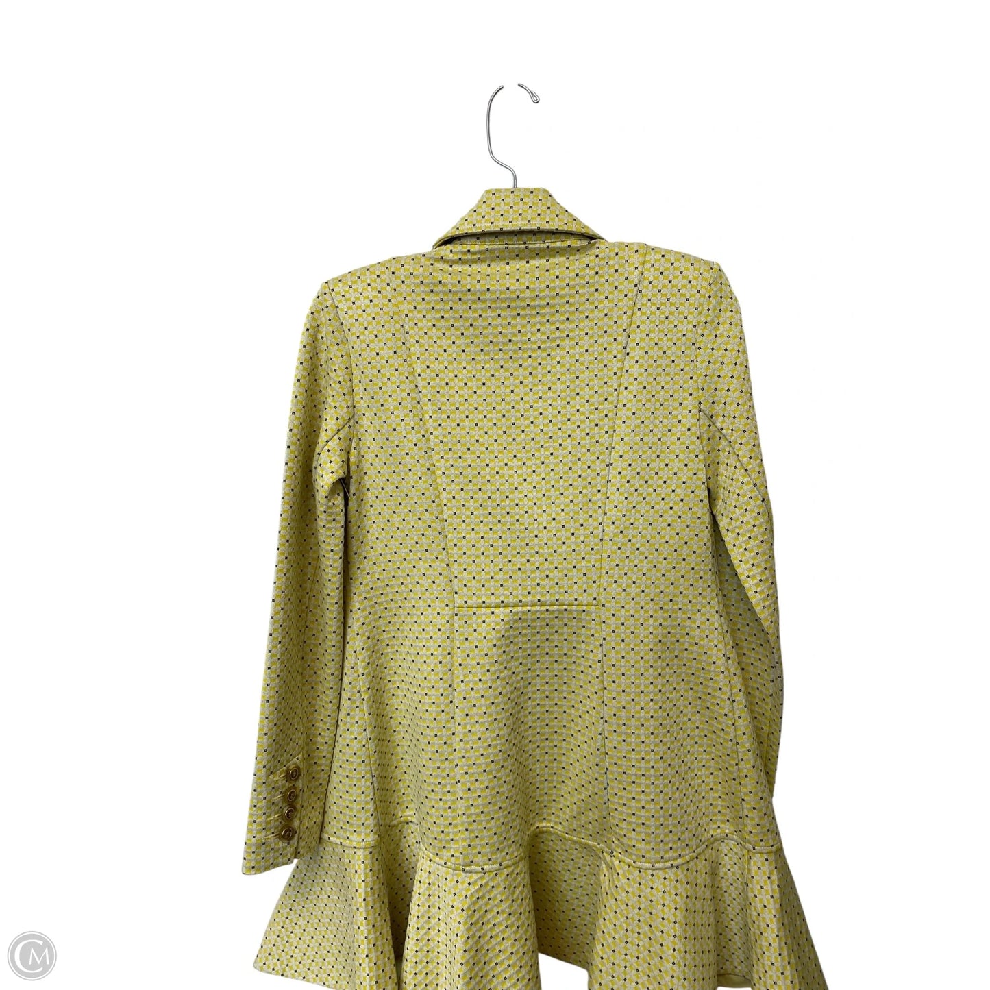Coat Other By Cabi In Yellow, Size: Xs