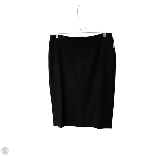 Skirt Midi By White House Black Market In Black, Size: 6