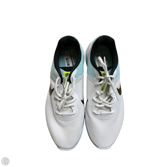 Shoes Athletic By Nike In White, Size: 11